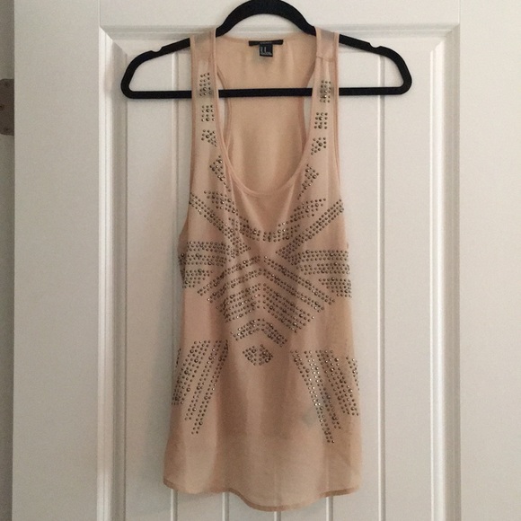 Forever 21 Tops - Forever 21 Studded Tank